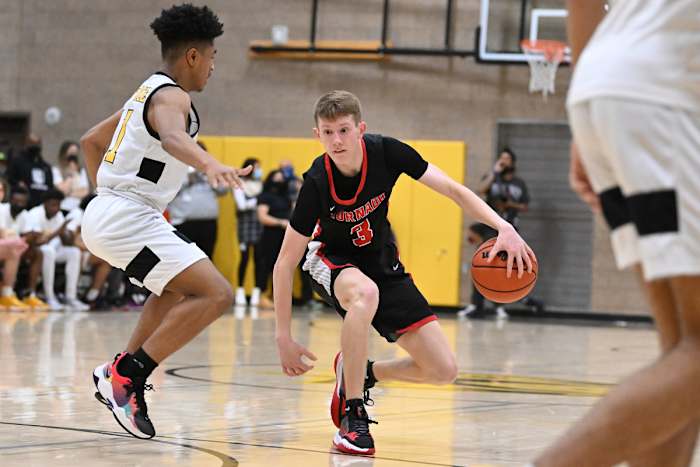Roosevelt North Medford boys basketball Leon Neuschwander 63